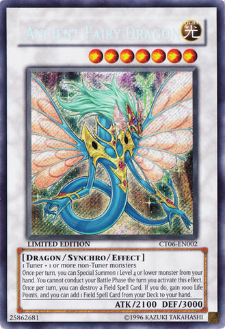 Ancient Fairy Dragon [CT06-EN002] Secret Rare - Card Brawlers | Quebec | Canada | Yu-Gi-Oh!