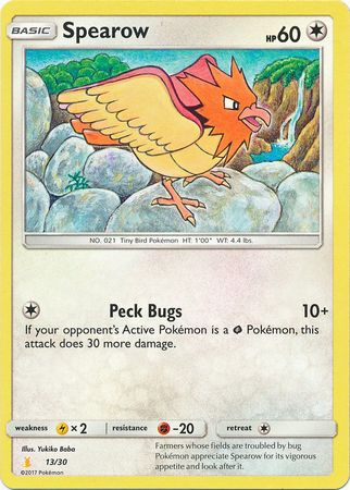 Spearow (13/30) [Sun & Moon: Trainer Kit - Alolan Raichu] - Card Brawlers | Quebec | Canada | Yu-Gi-Oh!