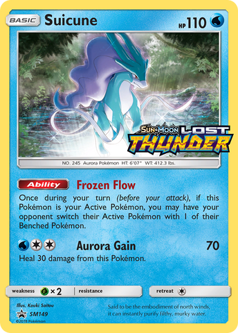 Suicune (SM149) [Sun & Moon: Black Star Promos] - Card Brawlers | Quebec | Canada | Yu-Gi-Oh!