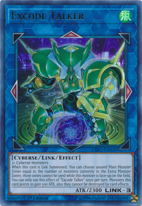 Excode Talker [EXFO-EN038] Ultra Rare - Card Brawlers | Quebec | Canada | Yu-Gi-Oh!