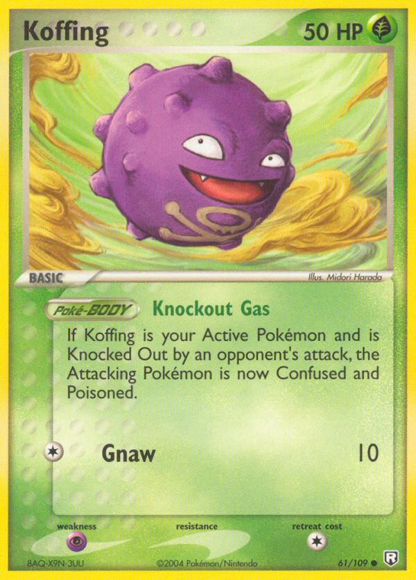 Koffing (61/109) [EX: Team Rocket Returns] - Card Brawlers | Quebec | Canada | Yu-Gi-Oh!