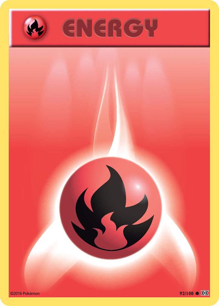 Fire Energy (92/108) [XY: Evolutions] - Card Brawlers | Quebec | Canada | Yu-Gi-Oh!