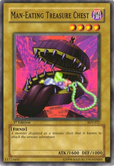 Man-Eating Treasure Chest [SDY-037] Common - Card Brawlers | Quebec | Canada | Yu-Gi-Oh!