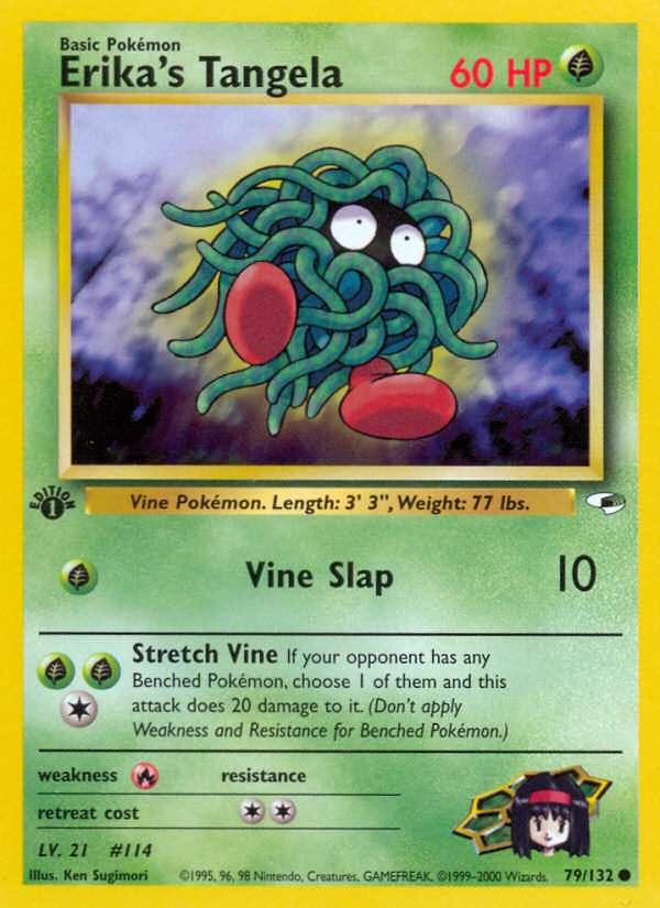 Erika's Tangela (79/132) [Gym Heroes 1st Edition] - Card Brawlers | Quebec | Canada | Yu-Gi-Oh!
