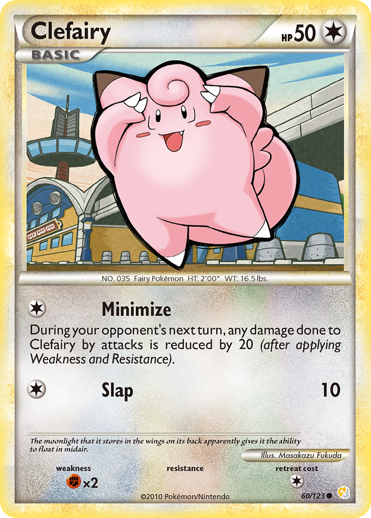 Clefairy (60/123) [HeartGold & SoulSilver: Base Set] - Card Brawlers | Quebec | Canada | Yu-Gi-Oh!