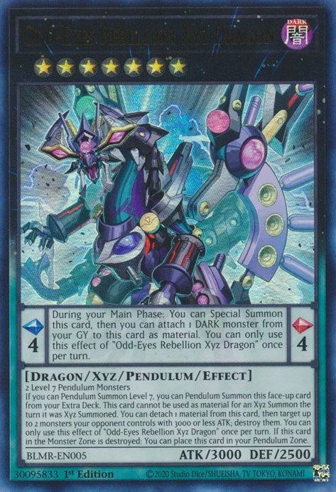 Odd-Eyes Rebellion Xyz Dragon [BLMR-EN005] Ultra Rare - Card Brawlers | Quebec | Canada | Yu-Gi-Oh!