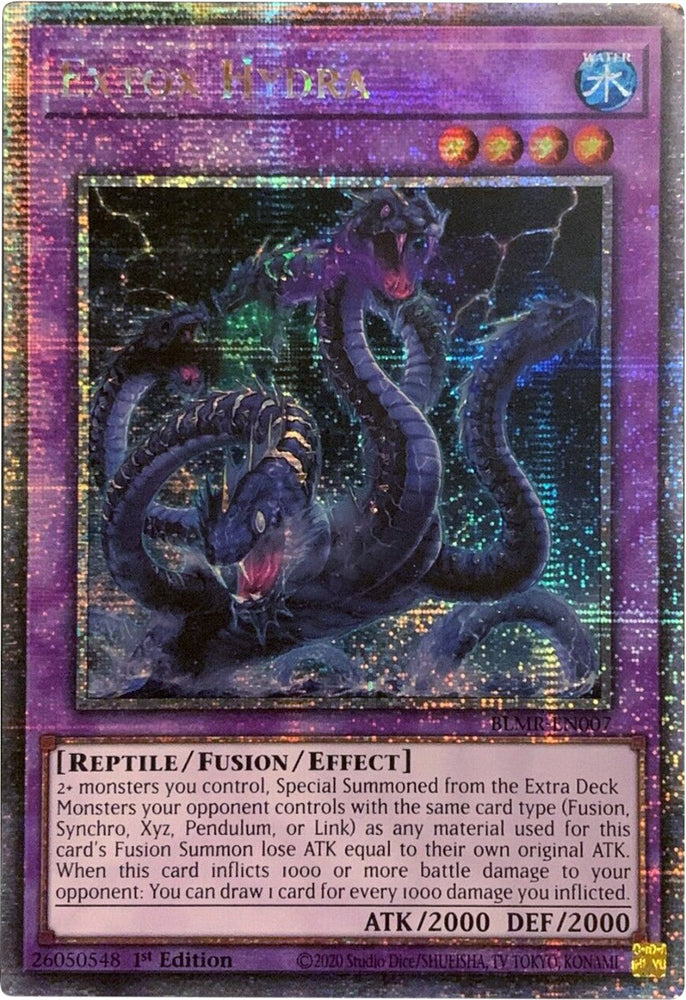 Extox Hydra [BLMR-EN007] Quarter Century Secret Rare - Card Brawlers | Quebec | Canada | Yu-Gi-Oh!