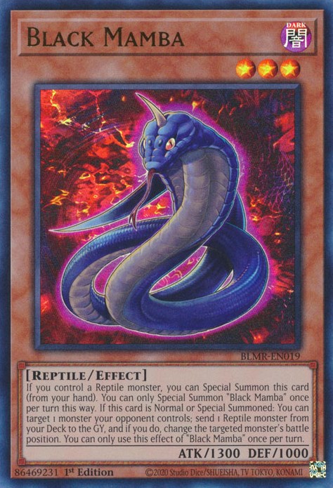 Black Mamba [BLMR-EN019] Ultra Rare - Card Brawlers | Quebec | Canada | Yu-Gi-Oh!