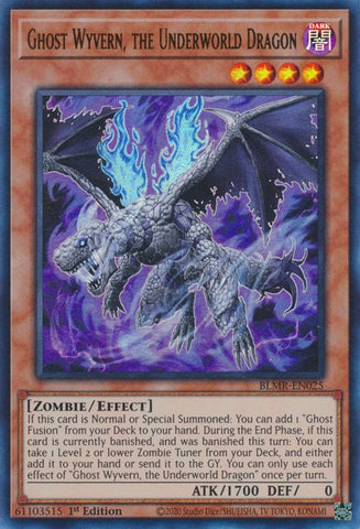 Ghost Wyvern, the Underworld Dragon [BLMR-EN025] Ultra Rare - Card Brawlers | Quebec | Canada | Yu-Gi-Oh!