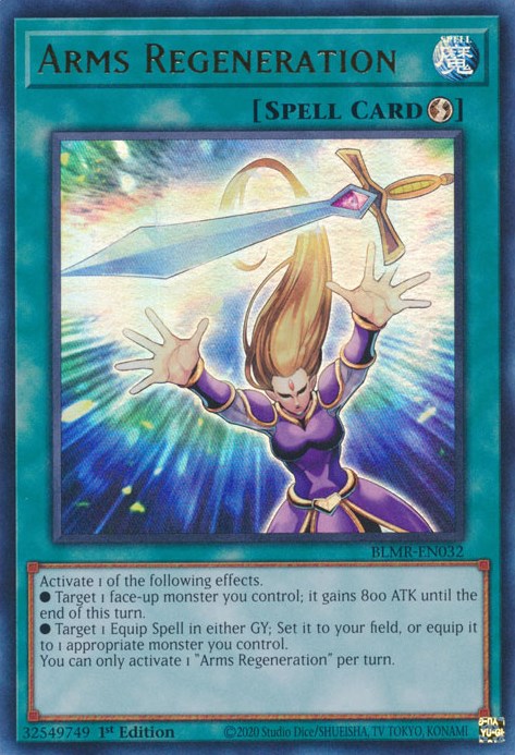 Arms Regeneration [BLMR-EN032] Ultra Rare - Card Brawlers | Quebec | Canada | Yu-Gi-Oh!