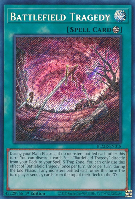 Battlefield Tragedy [BLMR-EN018] Secret Rare - Card Brawlers | Quebec | Canada | Yu-Gi-Oh!