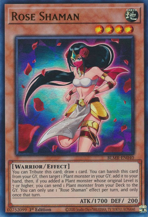 Rose Shaman [BLMR-EN040] Ultra Rare - Card Brawlers | Quebec | Canada | Yu-Gi-Oh!