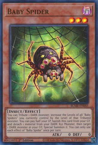 Baby Spider [BLMR-EN045] Ultra Rare - Card Brawlers | Quebec | Canada | Yu-Gi-Oh!