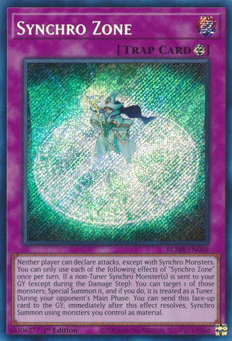 Synchro Zone [BLMR-EN048] Secret Rare - Card Brawlers | Quebec | Canada | Yu-Gi-Oh!