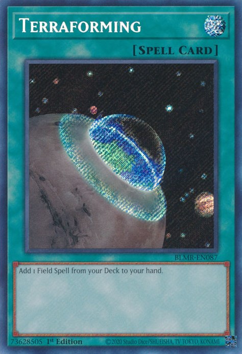 Terraforming [BLMR-EN087] Secret Rare - Card Brawlers | Quebec | Canada | Yu-Gi-Oh!