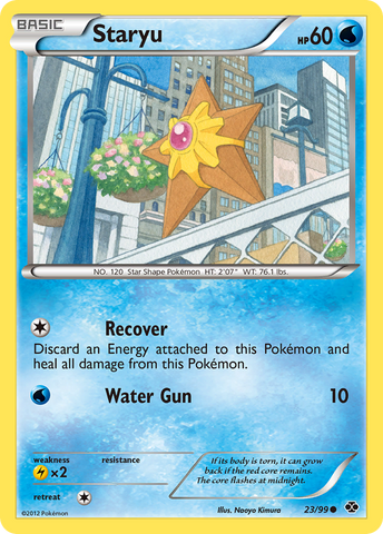 Staryu (23/99) [Black & White: Next Destinies] - Card Brawlers | Quebec | Canada | Yu-Gi-Oh!