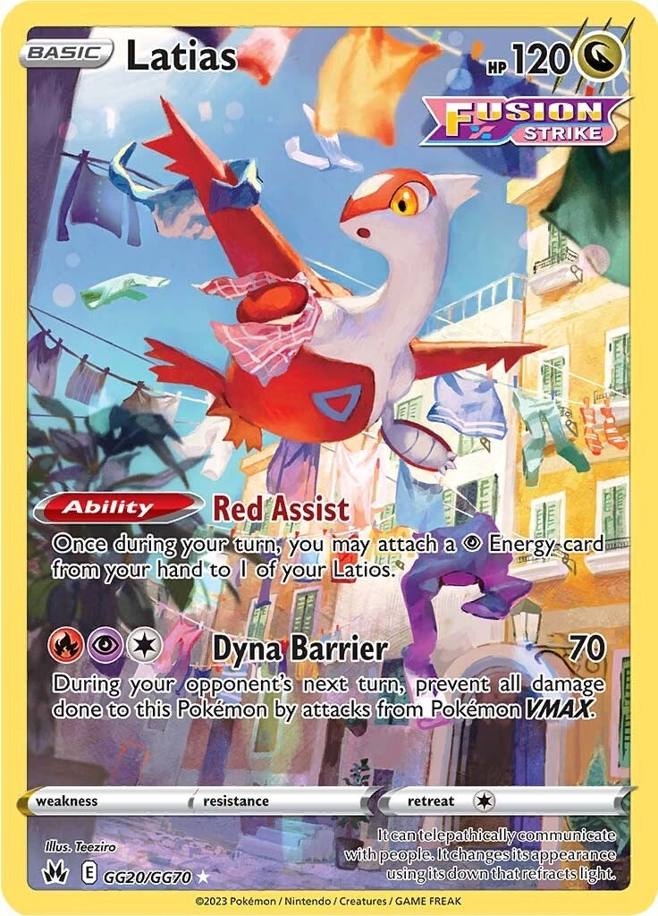 Latias (GG20/GG70) [Sword & Shield: Crown Zenith] - Card Brawlers | Quebec | Canada | Yu-Gi-Oh!