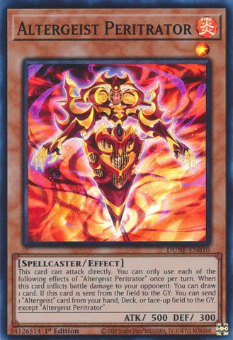 Altergeist Peritrator [DUNE-EN010] Super Rare - Card Brawlers | Quebec | Canada | Yu-Gi-Oh!