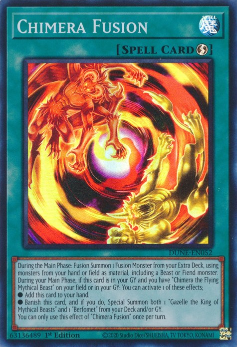 Chimera Fusion [DUNE-EN052] Super Rare - Card Brawlers | Quebec | Canada | Yu-Gi-Oh!