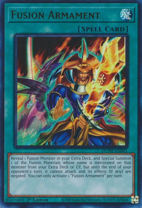 Fusion Armament [DUNE-EN061] Ultra Rare - Card Brawlers | Quebec | Canada | Yu-Gi-Oh!