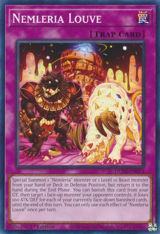 Nemleria Louve [DUNE-EN073] Common - Card Brawlers | Quebec | Canada | Yu-Gi-Oh!