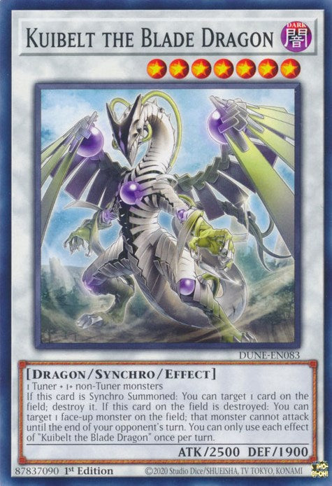 Kuibelt the Blade Dragon [DUNE-EN083] Common - Card Brawlers | Quebec | Canada | Yu-Gi-Oh!