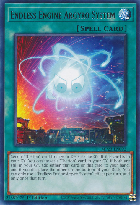 Endless Engine Argyro System [MP23-EN092] Rare - Card Brawlers | Quebec | Canada | Yu-Gi-Oh!