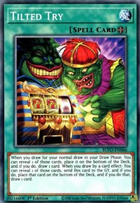 Tilted Try [BLVO-EN066] Common - Card Brawlers | Quebec | Canada | Yu-Gi-Oh!