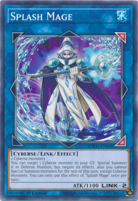 Splash Mage [ETCO-EN048] Common - Card Brawlers | Quebec | Canada | Yu-Gi-Oh!