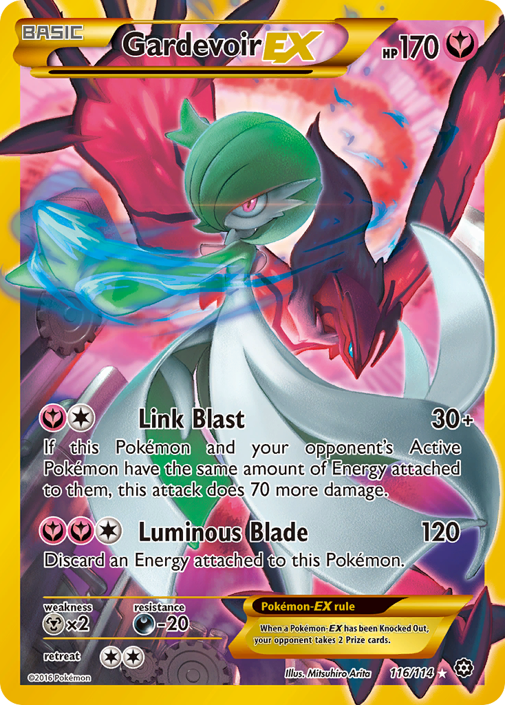 Gardevoir EX (116/114) [XY: Steam Siege] - Card Brawlers | Quebec | Canada | Yu-Gi-Oh!