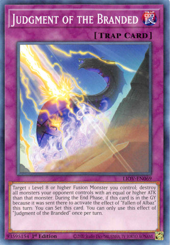 Judgment of the Branded [LIOV-EN069] Common - Card Brawlers | Quebec | Canada | Yu-Gi-Oh!