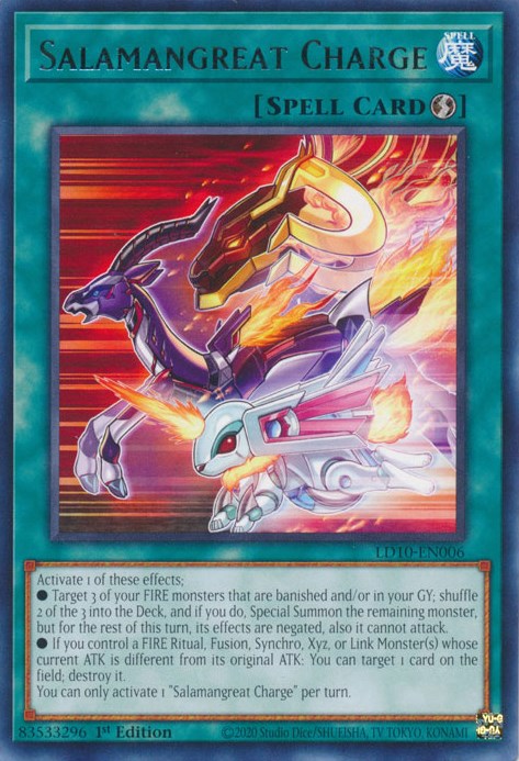 Salamangreat Charge [LD10-EN006] Rare - Card Brawlers | Quebec | Canada | Yu-Gi-Oh!