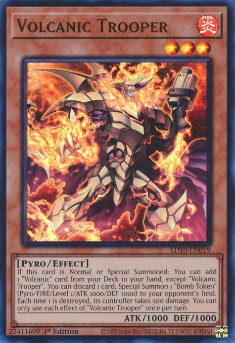 Volcanic Trooper [LD10-EN019] Ultra Rare - Card Brawlers | Quebec | Canada | Yu-Gi-Oh!