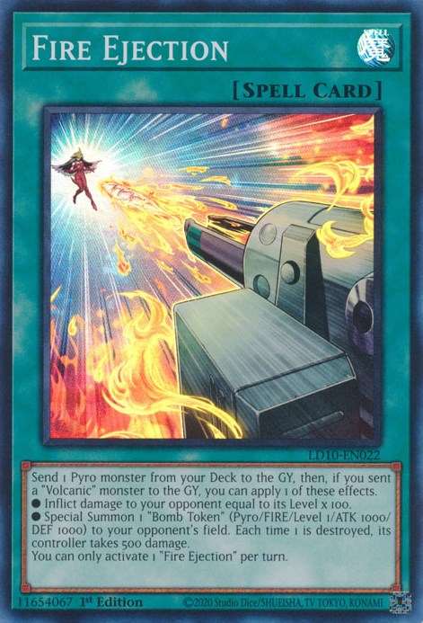 Fire Ejection [LD10-EN022] Super Rare - Card Brawlers | Quebec | Canada | Yu-Gi-Oh!