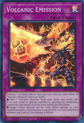 Volcanic Emission [LD10-EN023] Super Rare - Card Brawlers | Quebec | Canada | Yu-Gi-Oh!