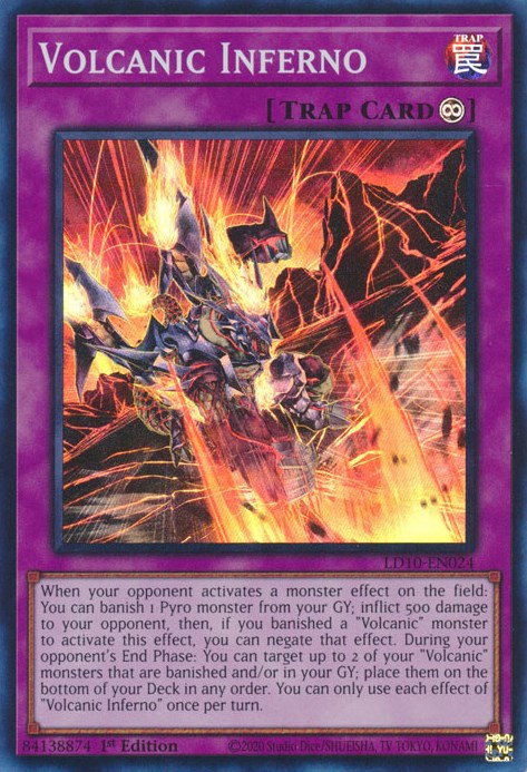 Volcanic Inferno [LD10-EN024] Super Rare - Card Brawlers | Quebec | Canada | Yu-Gi-Oh!