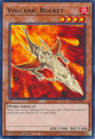 Volcanic Rocket [LD10-EN027] Rare - Card Brawlers | Quebec | Canada | Yu-Gi-Oh!