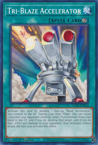 Tri-Blaze Accelerator [LD10-EN053] Common - Card Brawlers | Quebec | Canada | Yu-Gi-Oh!