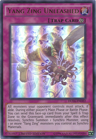 Yang Zing Unleashed [DUEA-ENDE2] Ultra Rare - Yu-Gi-Oh! - Card Brawlers | Quebec | Canada |