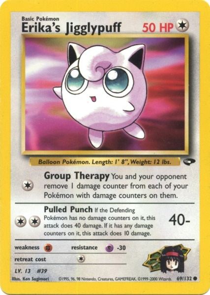 Erika's Jigglypuff (69/132) [Gym Challenge Unlimited] - Card Brawlers | Quebec | Canada | Yu-Gi-Oh!