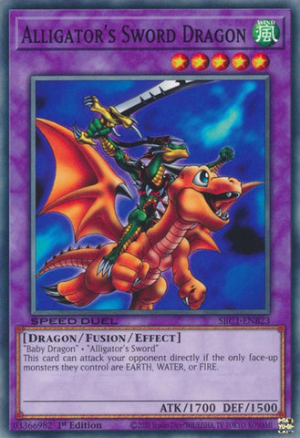Alligator's Sword Dragon [SBC1-ENB23] Common - Card Brawlers | Quebec | Canada | Yu-Gi-Oh!