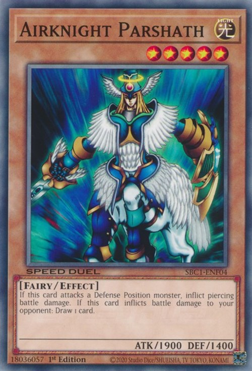 Airknight Parshath [SBC1-ENF04] Common - Card Brawlers | Quebec | Canada | Yu-Gi-Oh!