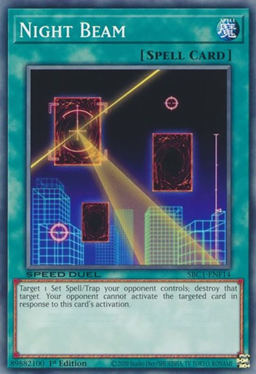 Night Beam [SBC1-ENF14] Common - Card Brawlers | Quebec | Canada | Yu-Gi-Oh!