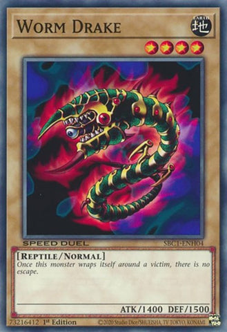 Worm Drake [SBC1-ENH04] Common - Card Brawlers | Quebec | Canada | Yu-Gi-Oh!