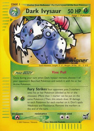 Dark Ivysaur (6) (Winner) [Best of Promos] - Card Brawlers | Quebec | Canada | Yu-Gi-Oh!
