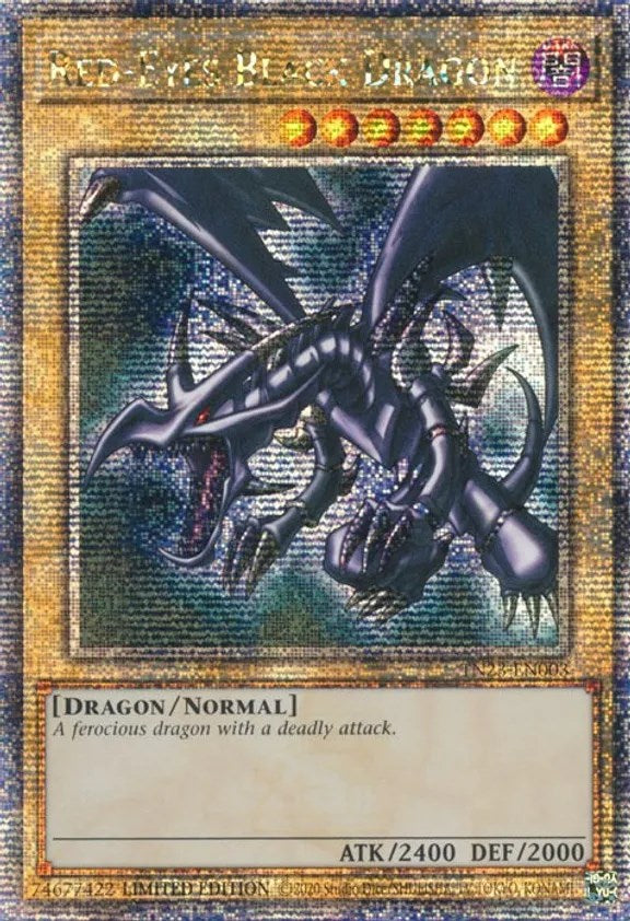 Red-Eyes Black Dragon [TN23-EN003] Quarter Century Secret Rare - Card Brawlers | Quebec | Canada | Yu-Gi-Oh!