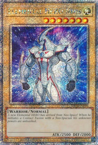 Elemental HERO Neos [TN23-EN006] Quarter Century Secret Rare - Card Brawlers | Quebec | Canada | Yu-Gi-Oh!