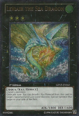 Leviair the Sea Dragon [GENF-EN043] Ultimate Rare - Card Brawlers | Quebec | Canada | Yu-Gi-Oh!