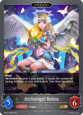 Archangel Reina (BP02-108EN) [Reign of Bahamut] - Card Brawlers | Quebec | Canada | Yu-Gi-Oh!