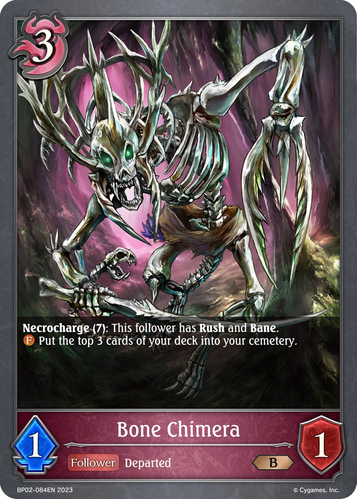 Bone Chimera (BP02-084EN) [Reign of Bahamut] - Card Brawlers | Quebec | Canada | Yu-Gi-Oh!